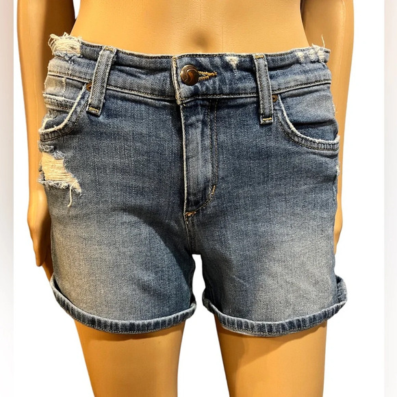 Joe, jeans, boyfriend, distressed, shorts, size 26